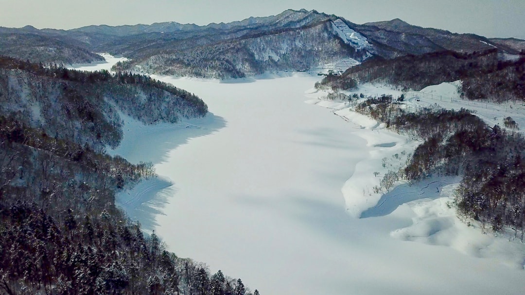 北海道の雪景色