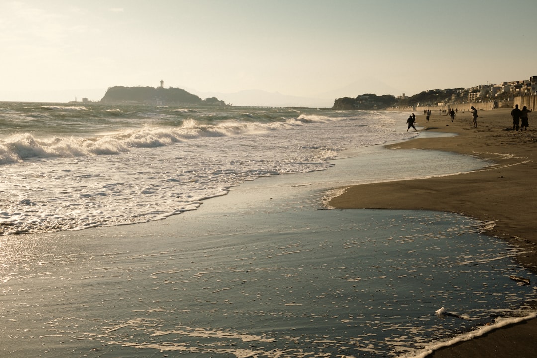 鎌倉 由比ヶ浜の海